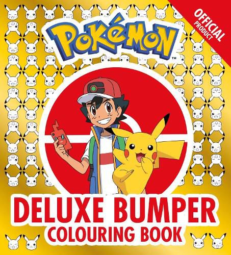 Cover image for Official Pokemon Deluxe Bumper Colouring Book