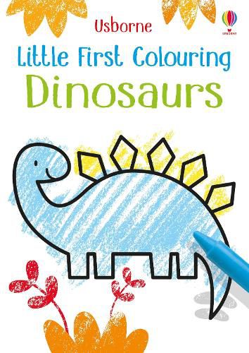 Cover image for Little First Colouring Dinosaurs