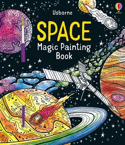 Cover image for Space Magic Painting Book