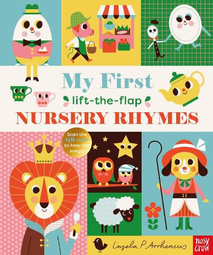 Cover image for My First Lift-The-Flap Nursery Rhymes