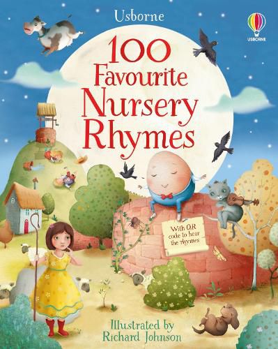 Cover image for 100 Favourite Nursery Rhymes